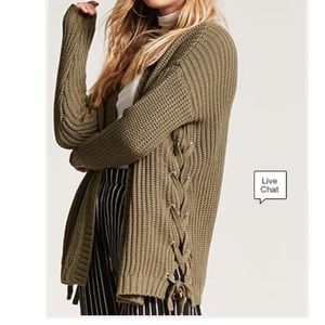 Forever 21 oversized cardigan sweater